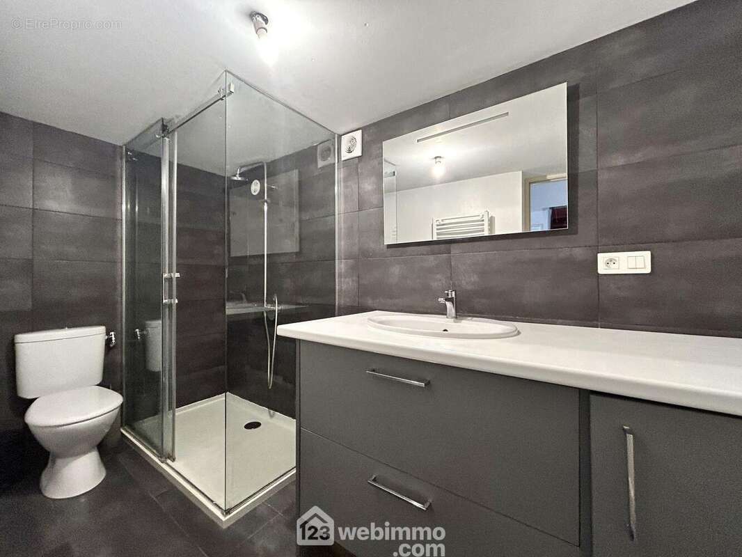 Une salle d&#039;eau en parfait état - Maison à SAN-MARTINO-DI-LOTA