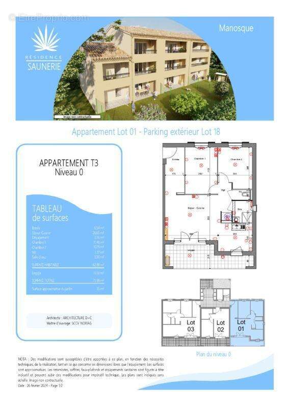 Appartement à MANOSQUE