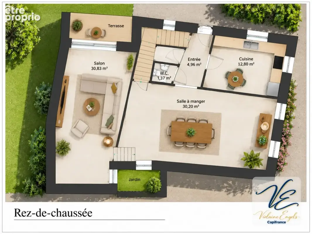 ARGENS-MINERVOIS – Maison de caractère avec 4 chambres, terrasses, jardin arboré et garage - photo 25