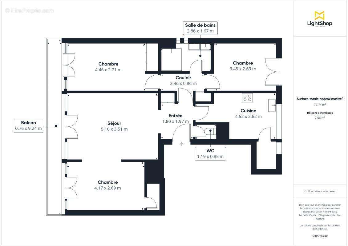 Appartement à ASNIERES-SUR-SEINE