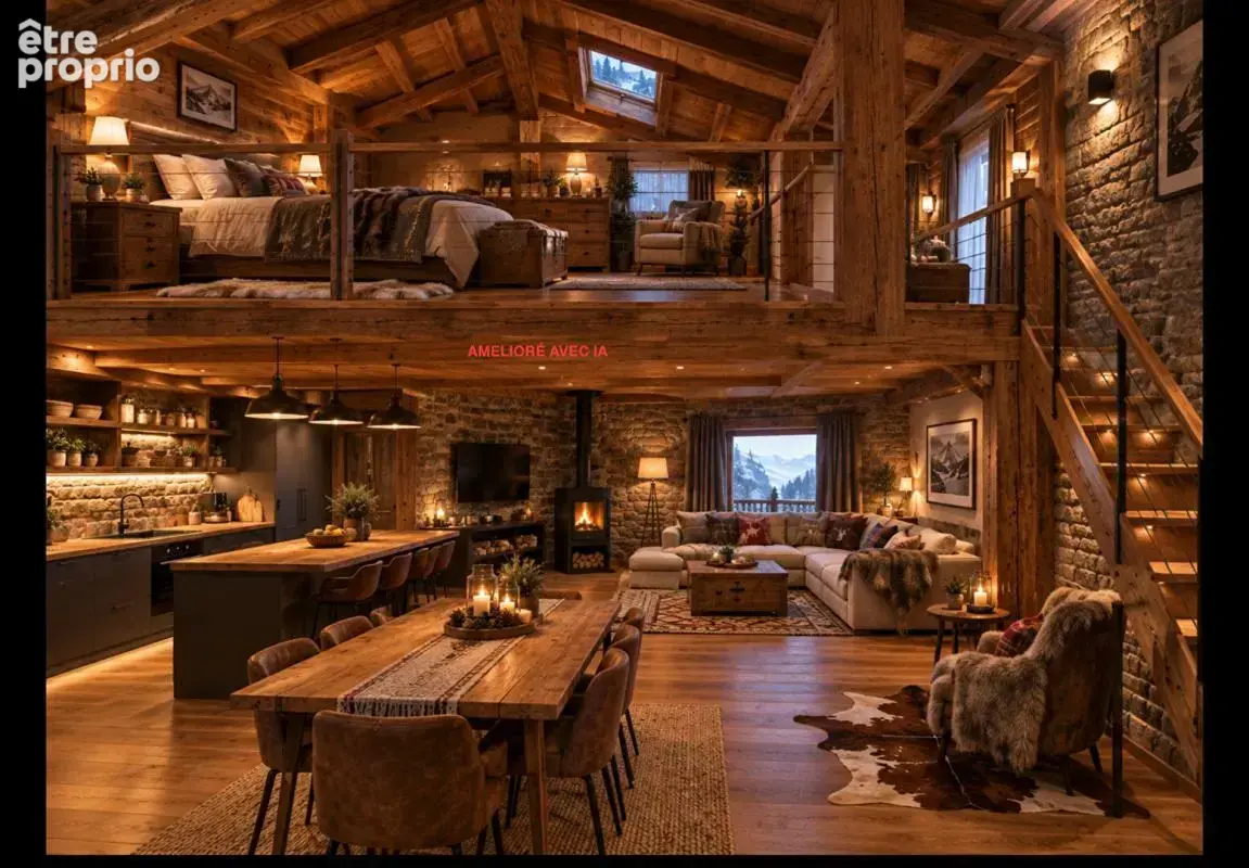 Ferme savoyarde coteau de MAGLAND 5 pièces , 220 000 euros - photo 15