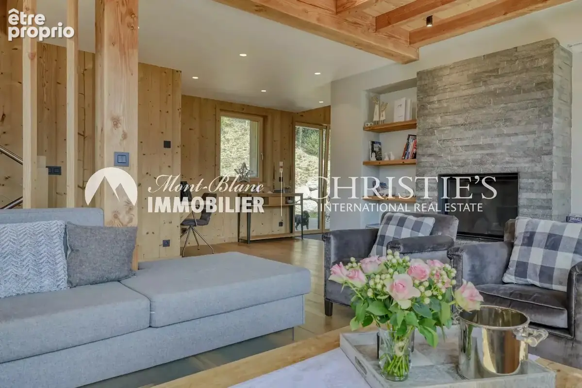 Chalet d’architecte avec vue exceptionnelle sur le Mont-Blanc - photo 14