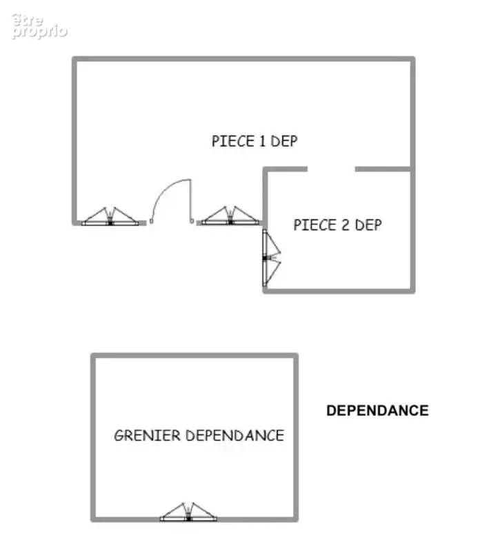 Centre Moret Sur Loing (77) - Maison à vendre 85m2 avec une petite cour intérieure et une dépendance 34m2 - photo 14