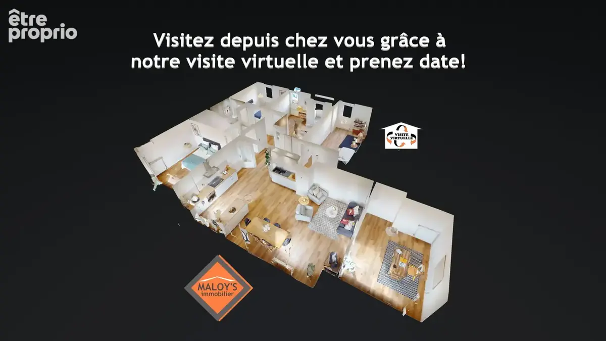 RARE   140 m2 SANS travaux à prévoir, Grand séjour lumineux, 5 CHAMBRES, 3 BALCONS ET VUE DÉGAGÉE au Calme! - photo 16