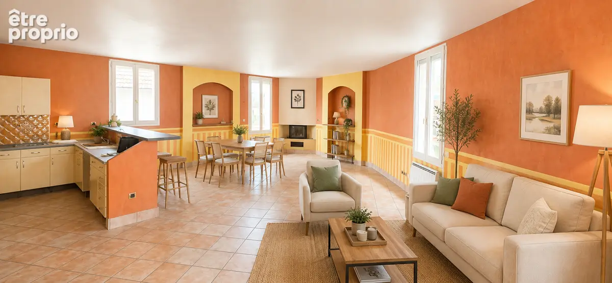 Maison de village 123m². le mayet de montagne - photo 4