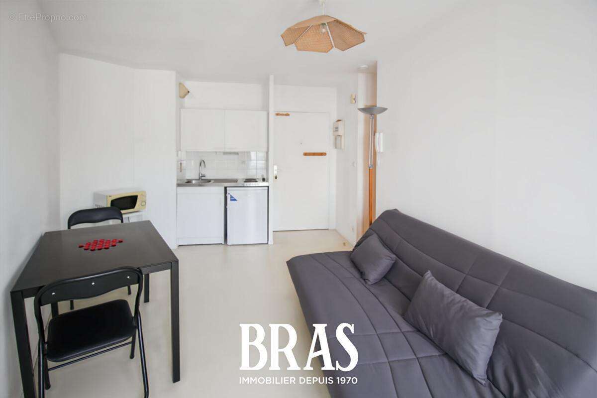 Appartement Nantes 1 pièce(s) 17.52 m2 - photo 2