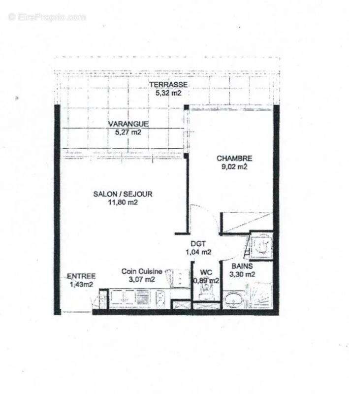 Appartement à SAINT-DENIS