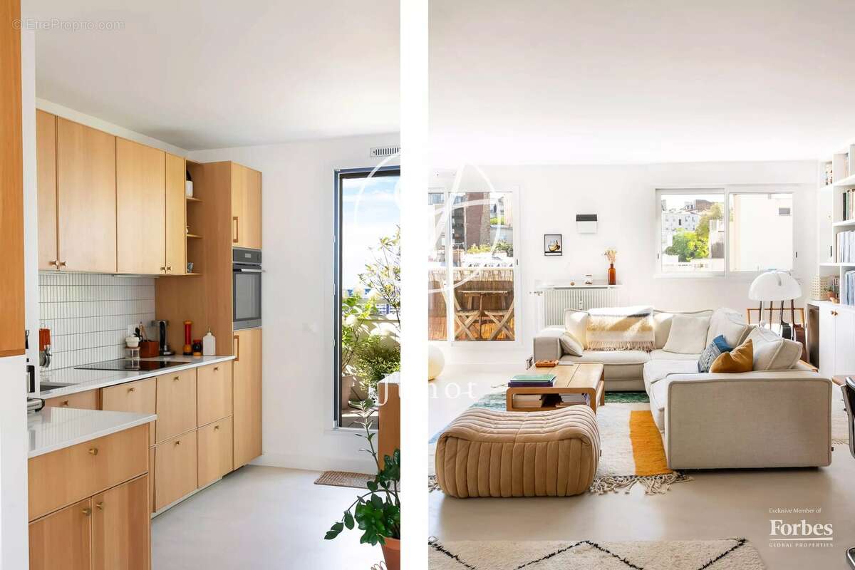 Paris 18e - MARCADET / LAMARCK - Appartement - 3 pièces - 80,03m² Carrez - 2 chambres -  Terrasse et 2 balcons de 29m² - Dernier - photo 23