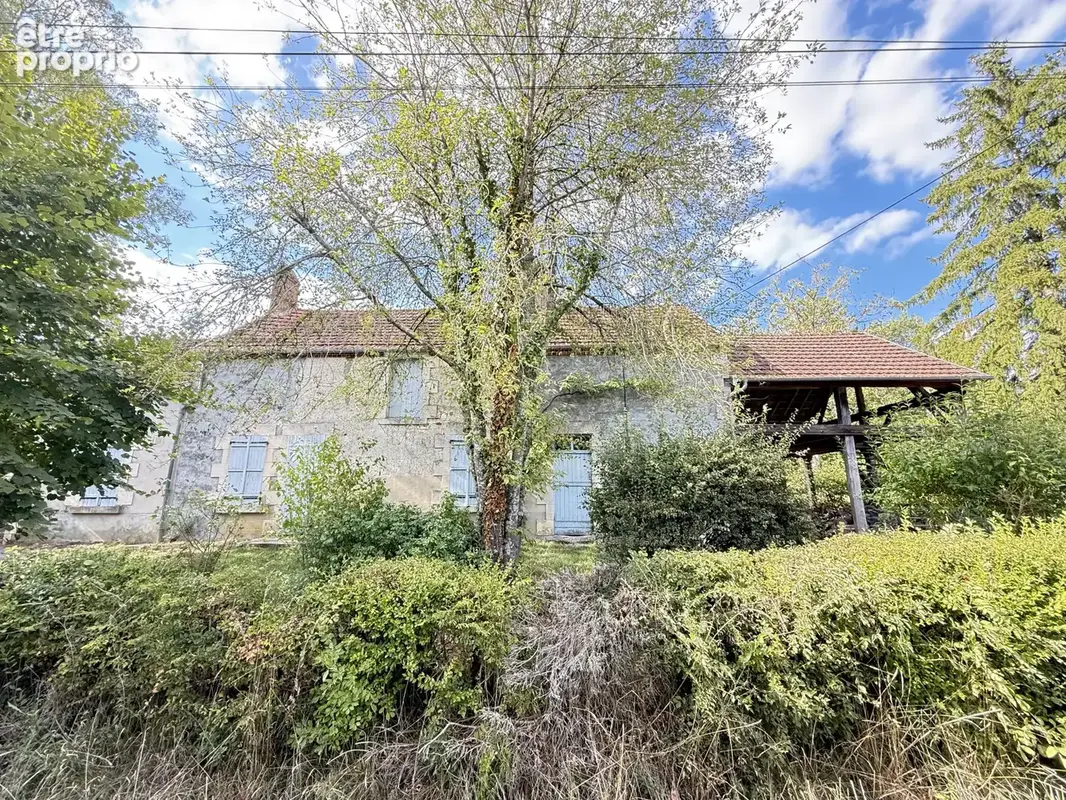 Feux - longere - terrain 8400 m2 - photo 12