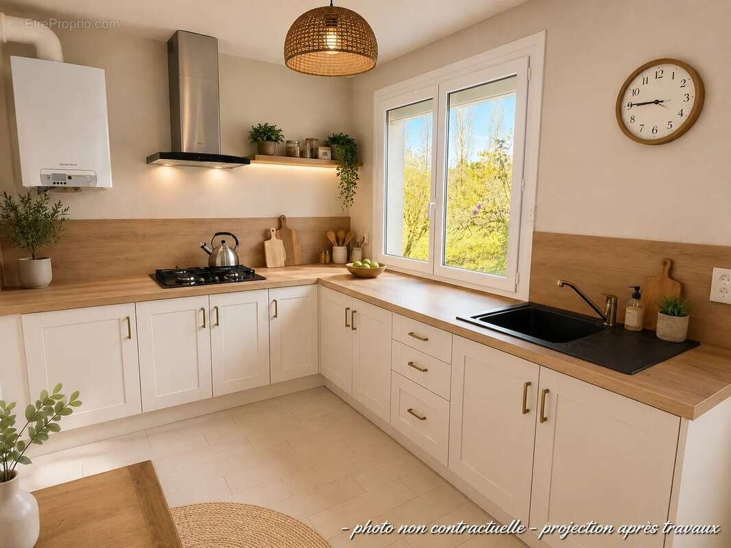 Maison T3 de 67m2 habitable avec dépendance et terrain de 1 864m2 - photo 2