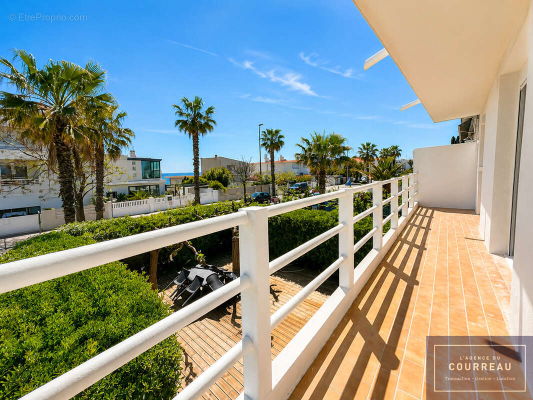 Palavas-les-flots   f4 vue mer, balcon et double parking - photo 3