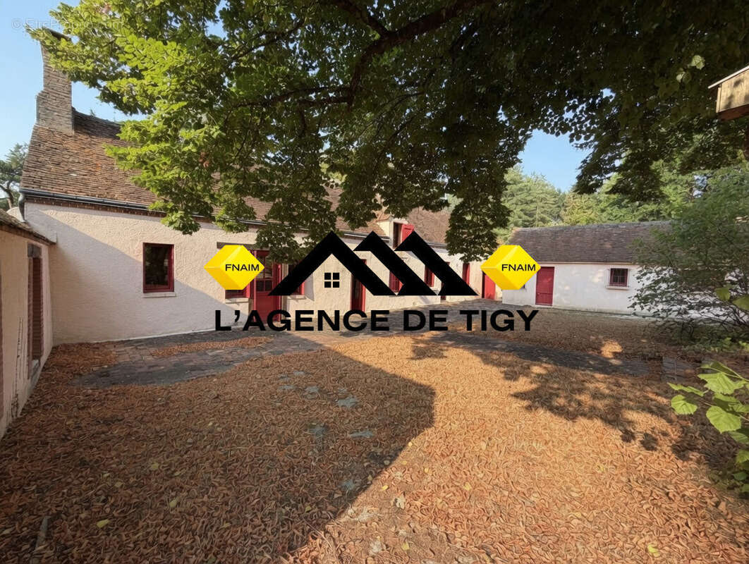 Longere  avec dependance et piscine a tigy - photo 14