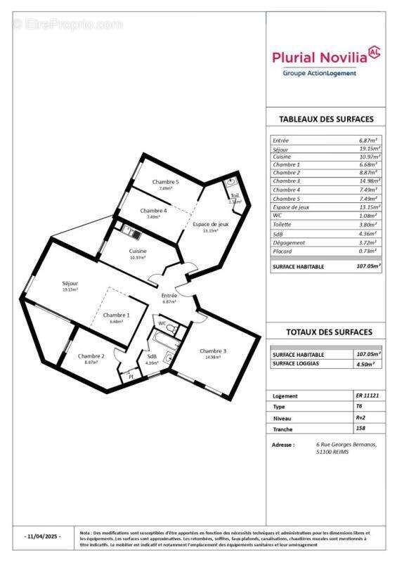 Appartement à REIMS