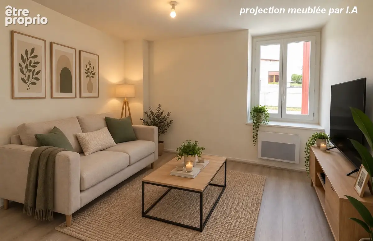 Appartement La Cote Saint Andre 2 pièce(s) 39 m2 - photo 3
