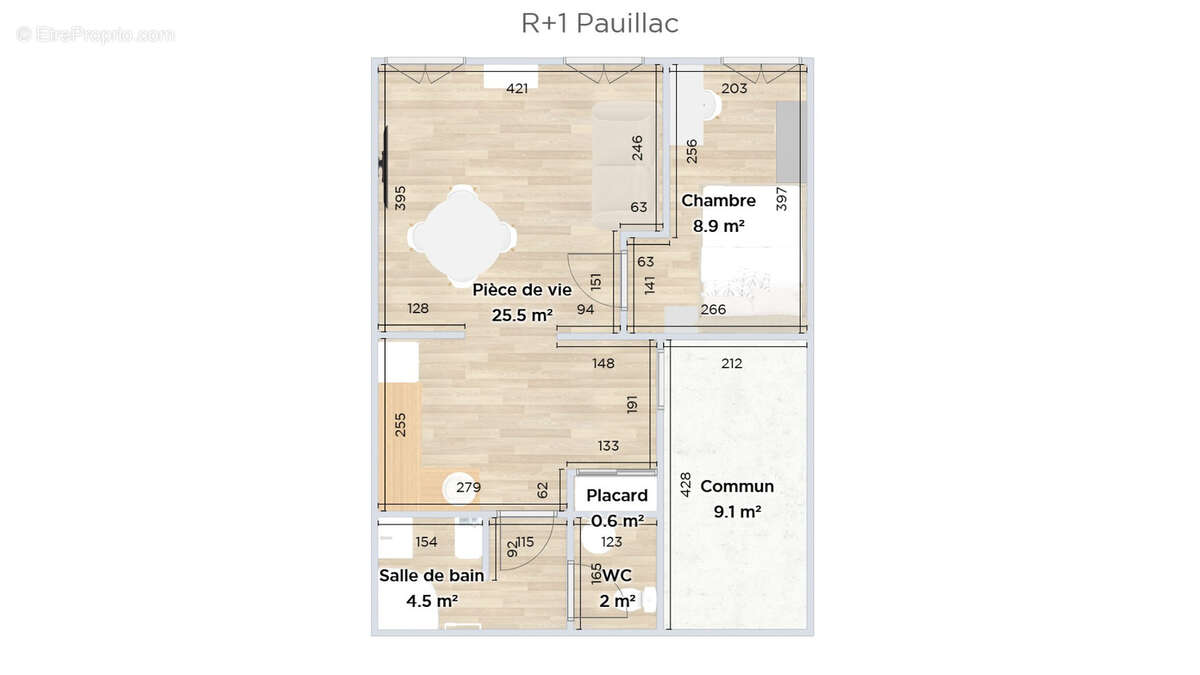 Appartement à PAUILLAC