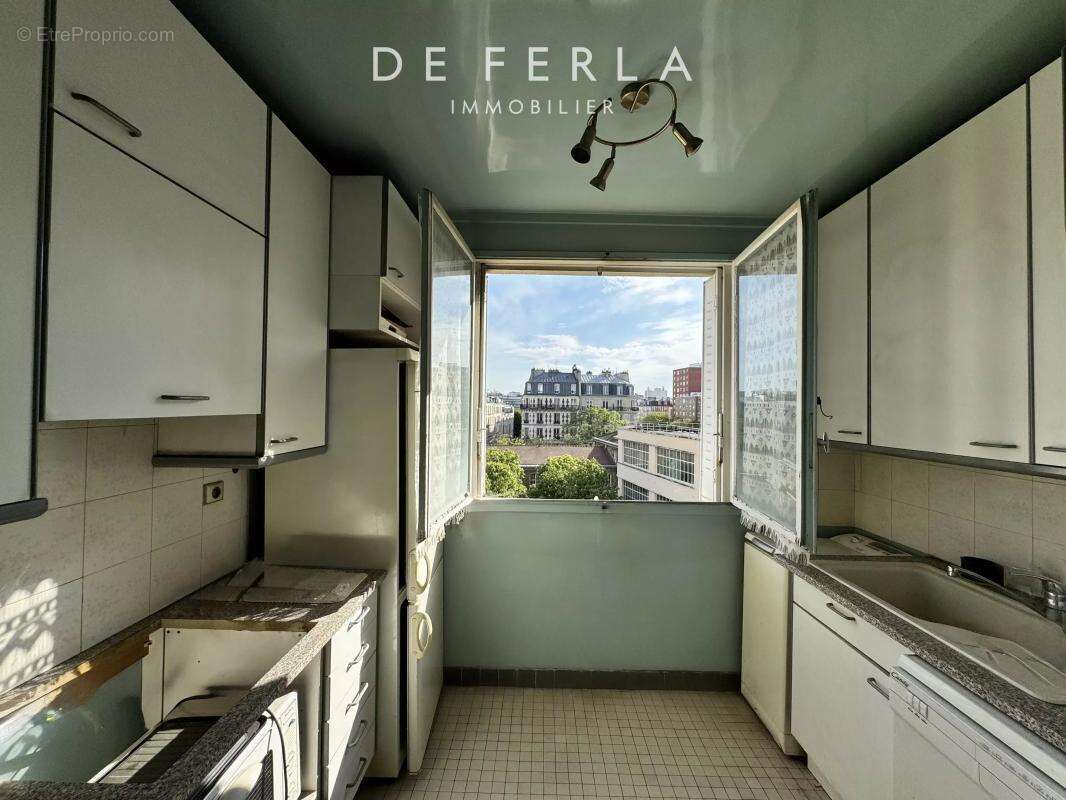Paris XIVème - Moulin Vert: Appartement traversant de 3 pièces avec balcon à rénover - photo 10