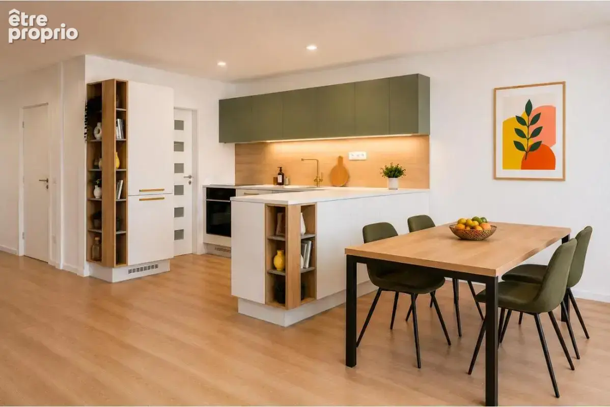 Appartement T3 de 60m² à VILLETANEUSE - photo 2