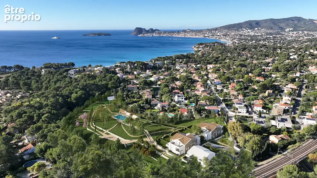 T4 - 163m2 - dernier étage - vue mer panoramique - 3 terrasses - parc prive - piscine - 1 495 000€ - photo 5