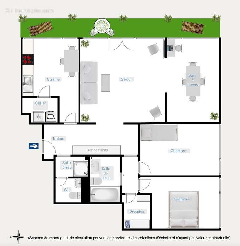 Appartement à CHATENAY-MALABRY