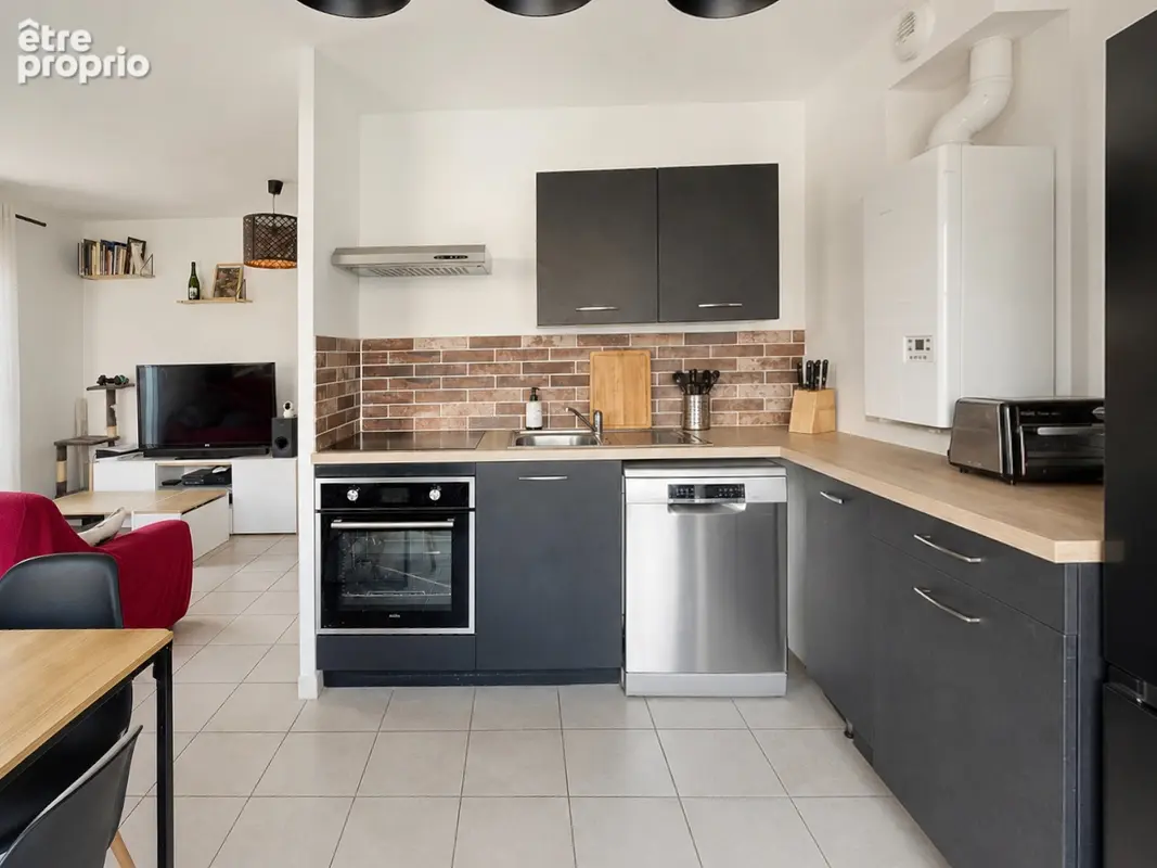 Appartement duplex 3 pieces 2 chambres avec jardin - photo 4