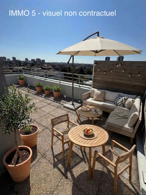 Drancy - les oiseaux - t3 avec terrasse vue panoramique 360o - proche gare rer b drancy - photo 10