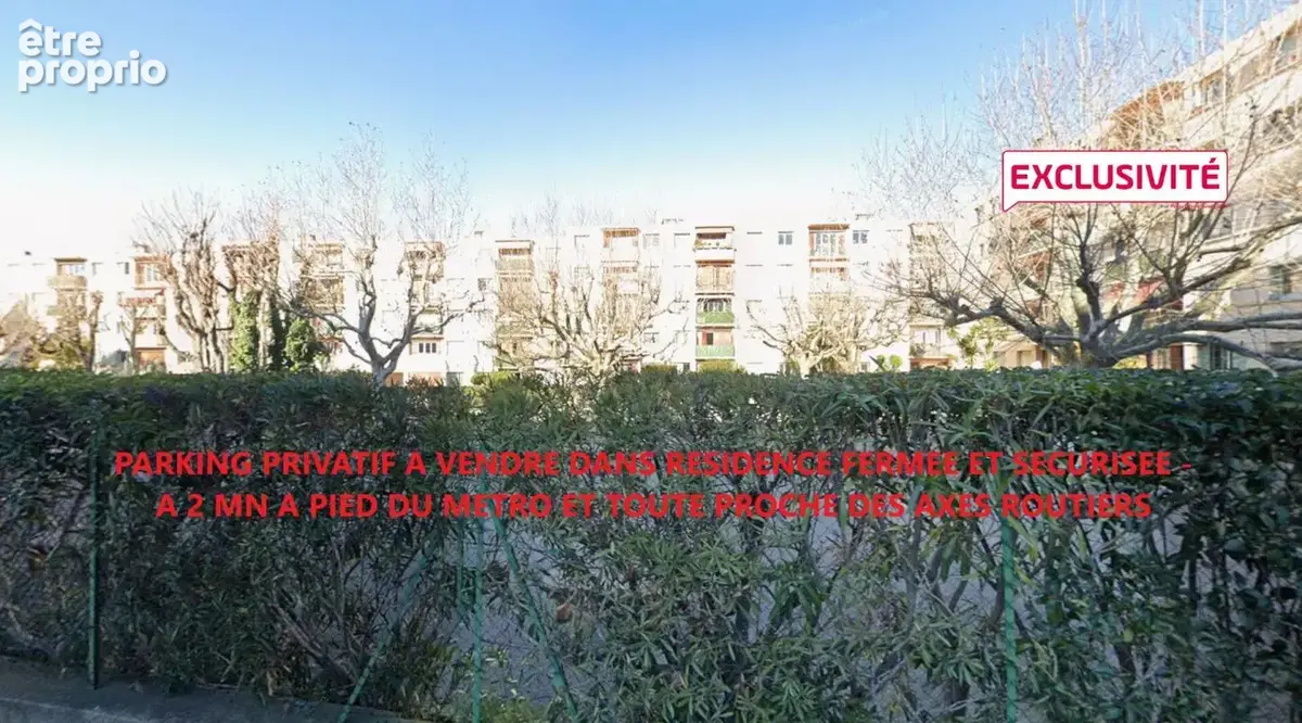 Parking à MARSEILLE-13E
