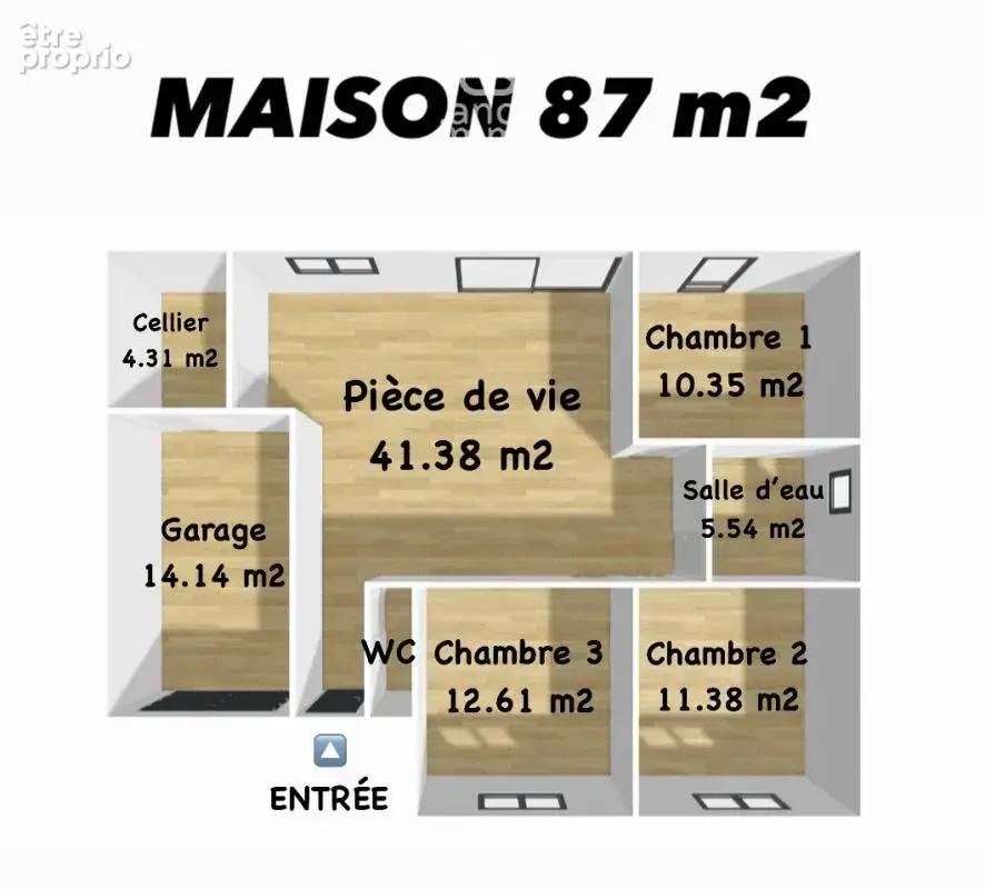 Chateau larcher (86370) - maison neuve re2020 - 87 m2 - 3 ch - photo 12