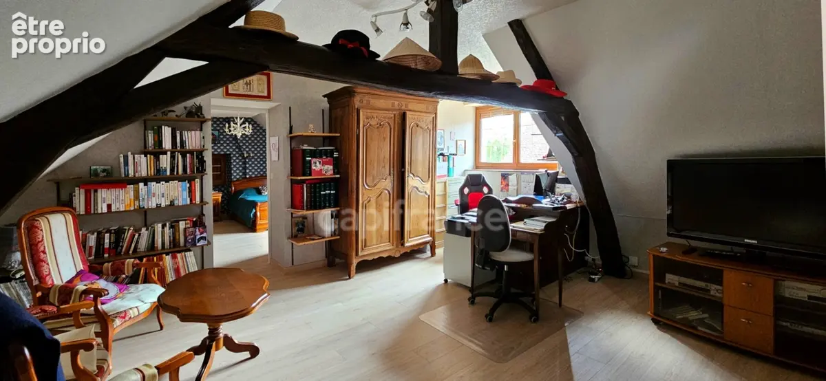Noyers-sur-Cher (Loir-et-Cher), à vendre LONGERE familiale 7 pièces de 180 m² - photo 3
