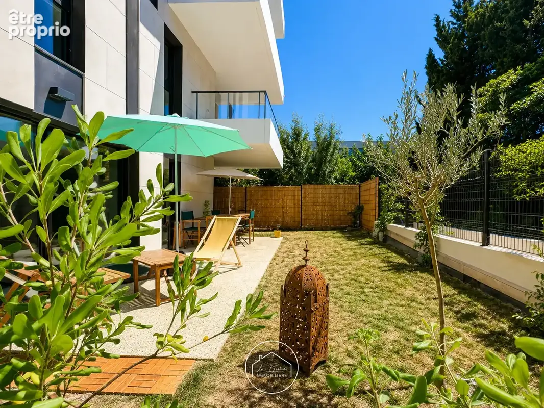 Marseille 13008 Borély : rez-de-jardin 2 pièces, jardin sud-ouest, DPE A - photo 9