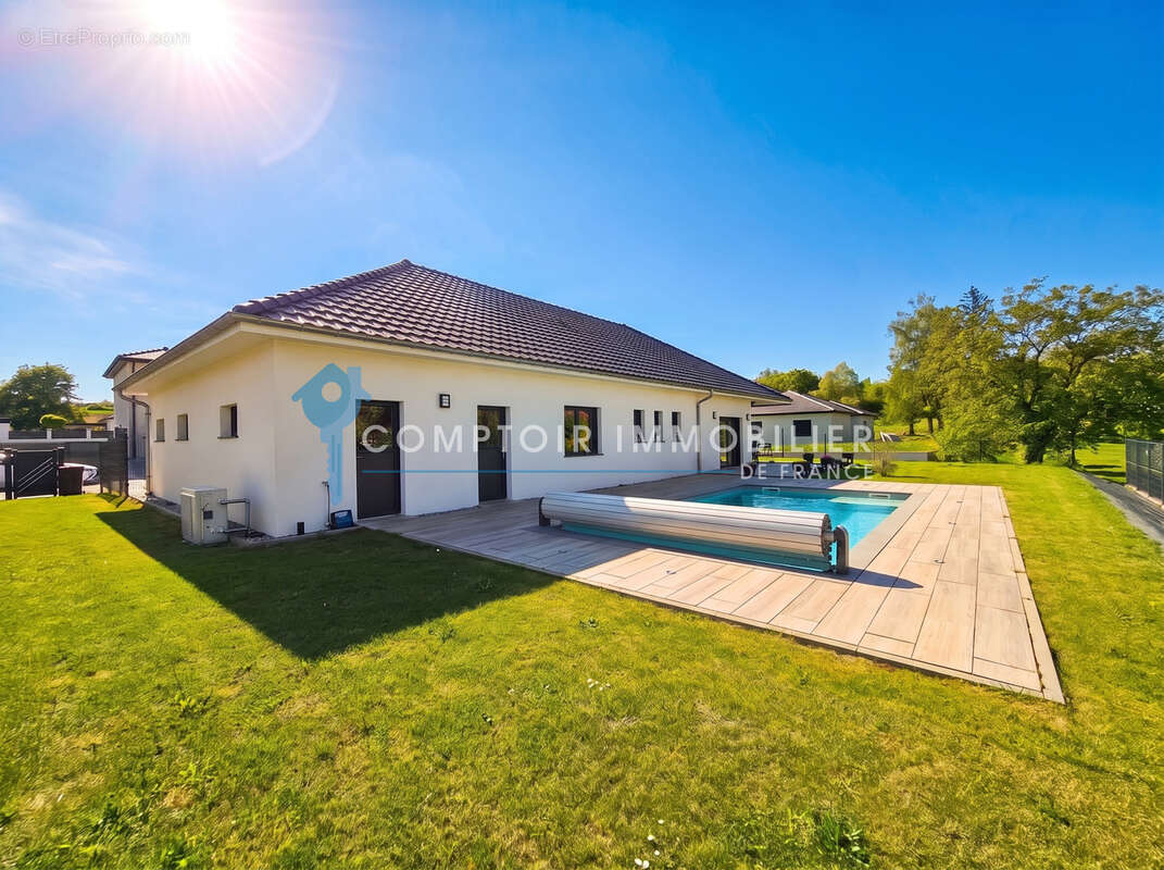 VILLA INDIVIDUELLE  terrasse piscine terrain clos. - photo 25