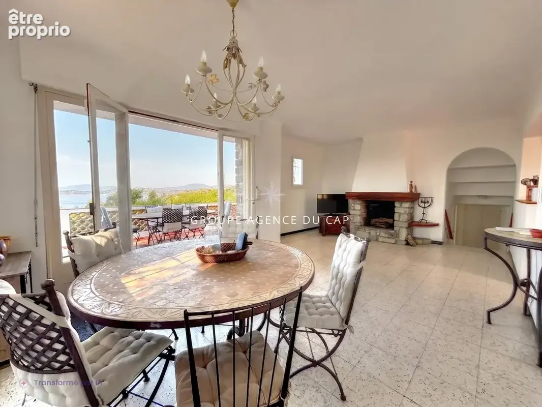 Les issambres, ville tres belle vue mer, 4 chambres garage et piscine, terrain de 1225m² - photo 6