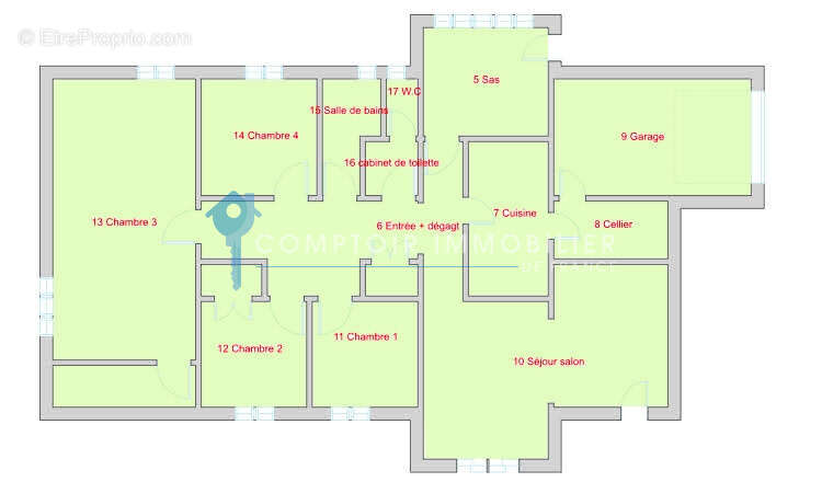 A Vendre GARD (30) - Villa P6 plain-pied à Uzès sur 855 m2 de terrain - photo 14