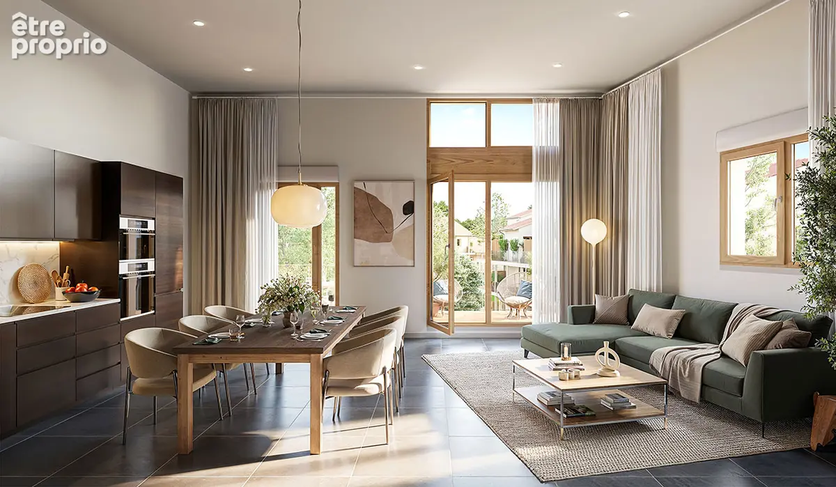appartement  2 pieces  45 m2 sur ile saint Laurent  Rive de Genise 2 - photo 3