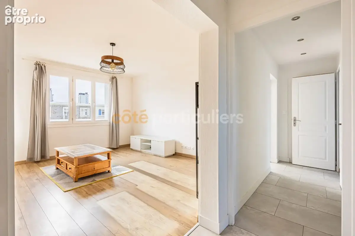 Nantes beauséjour - - appartement t3 - - 70m2 - - dernier étage - - calme - photo 6