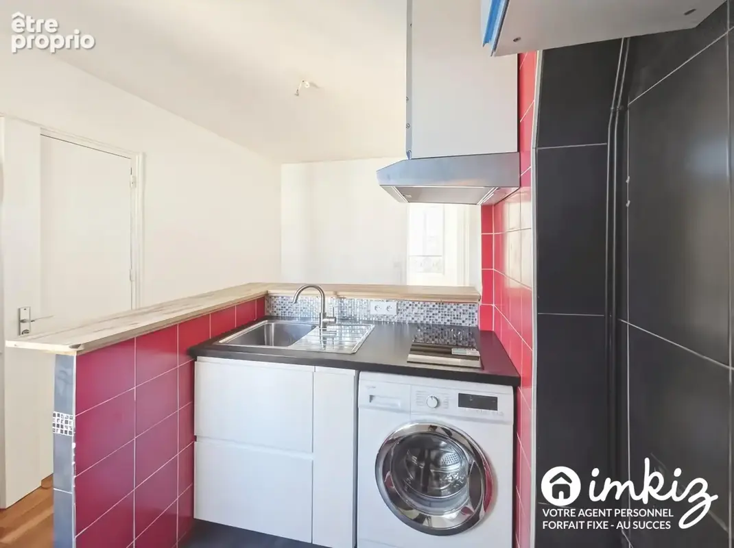 2P refait à neuf – Chambre 14m² – Métro 8 min - photo 6
