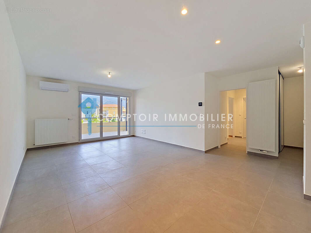 Appartement a vendre - montbonnot 38330 - agence immobiliere - grande terrasse -  neuf - immobilier - gresivau - photo 2