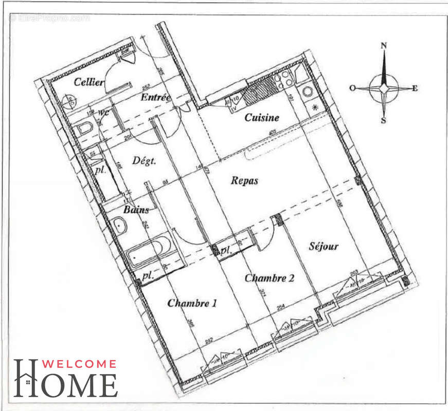 Appartement à LEVALLOIS-PERRET