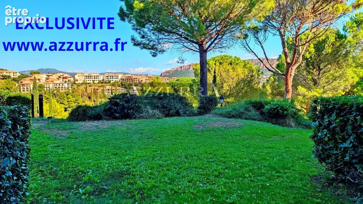 Agay cap esterel 2/3 pieces trame large, jardin, terrasse, parking prive - photo 1