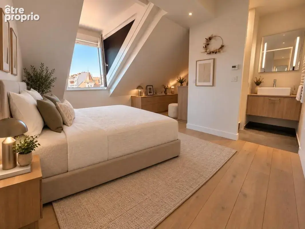 Annecy centre – appartement d’exception avec vue sur les toits et les montagnes - photo 17