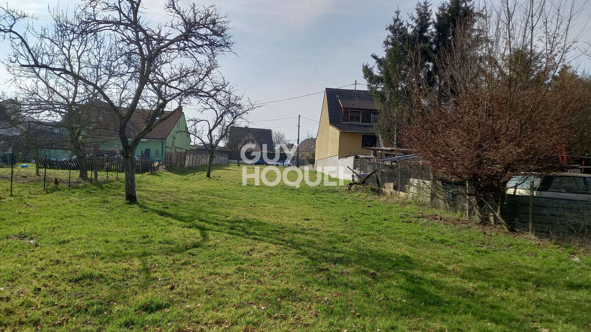 Terrain à BURNHAUPT-LE-BAS