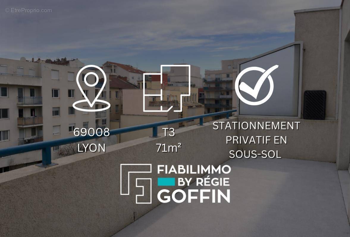 Appartement à LYON-8E