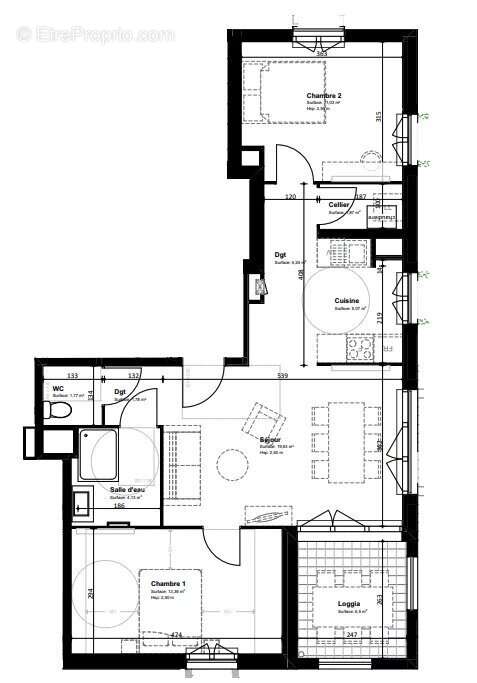 Appartement à LA ROCHELLE