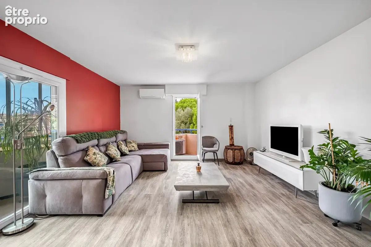Nice - Fabron - Appartement - 3 pièces - 63m² - Loggia - Parking - photo 2