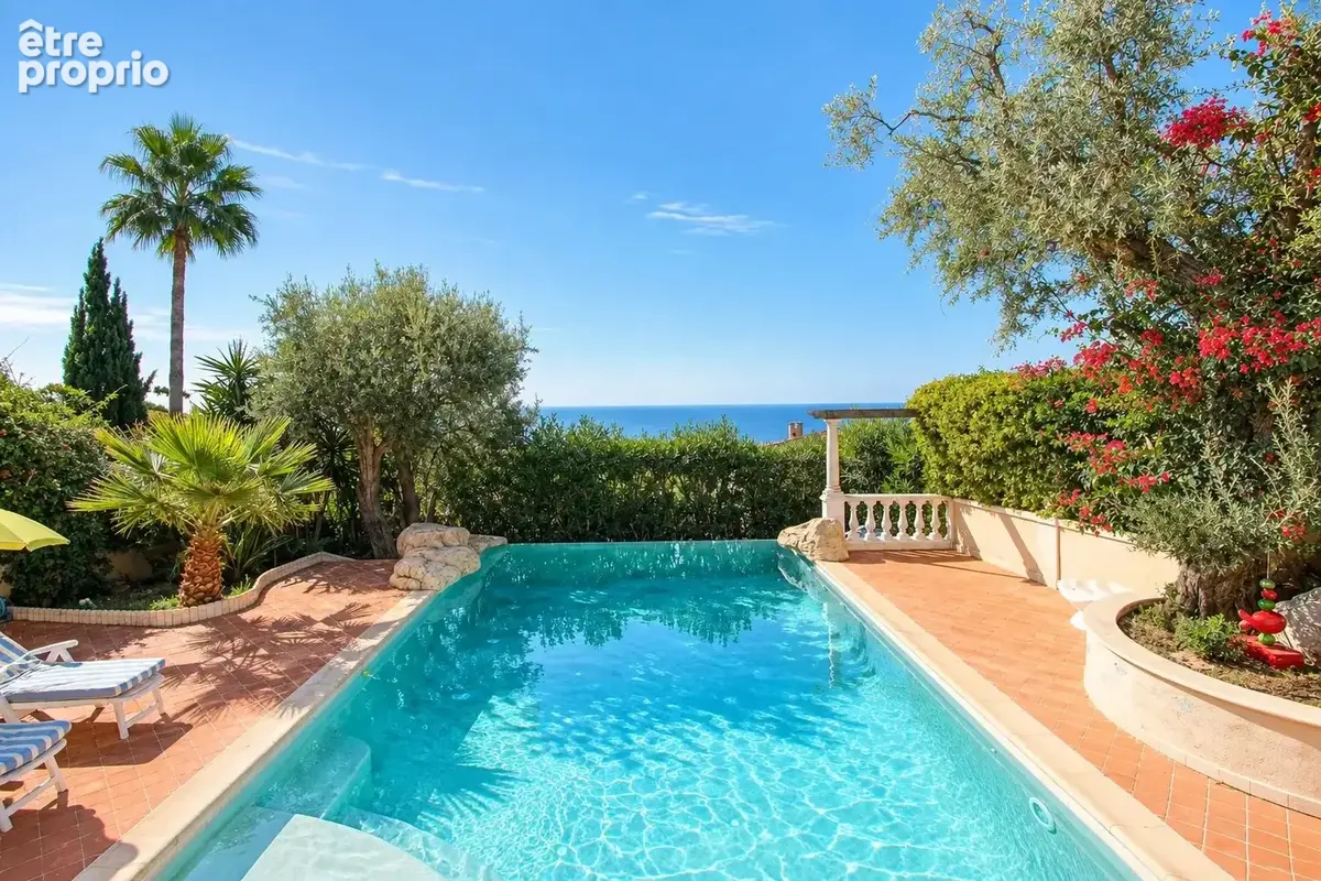 Cap d'ail - villa 350m²  terrain 1425m²  vue mer - photo 19