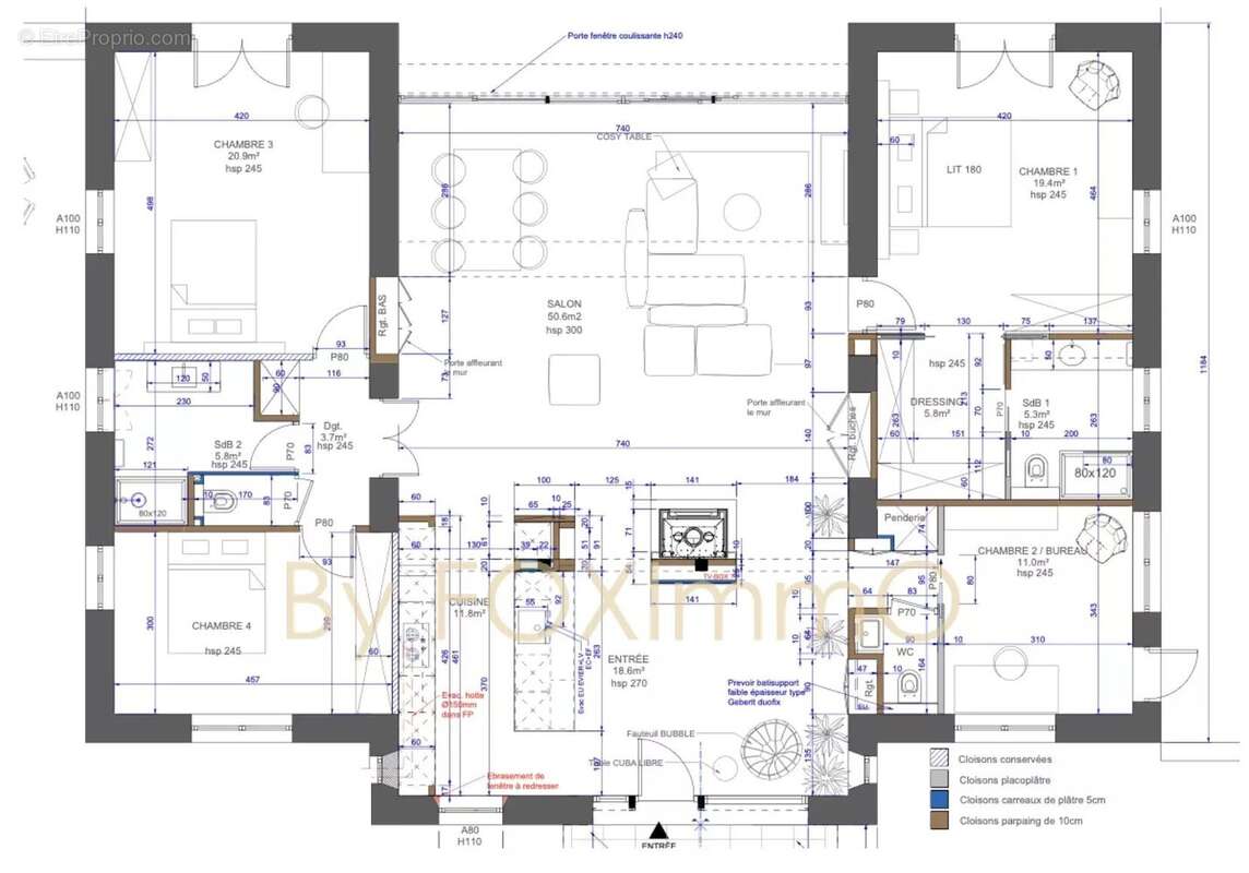 Villa entierement refaite à neuve 6 pieces Domaine des Clausonnes Biot - photo 19