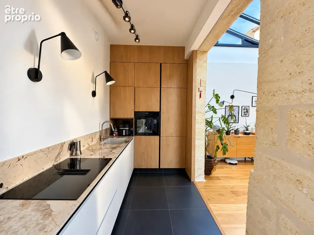 Magnifique appartement rénové avec patio en plein coeur des Chartrons à Bordeaux - 97 m2 - 3 chambres - photo 3