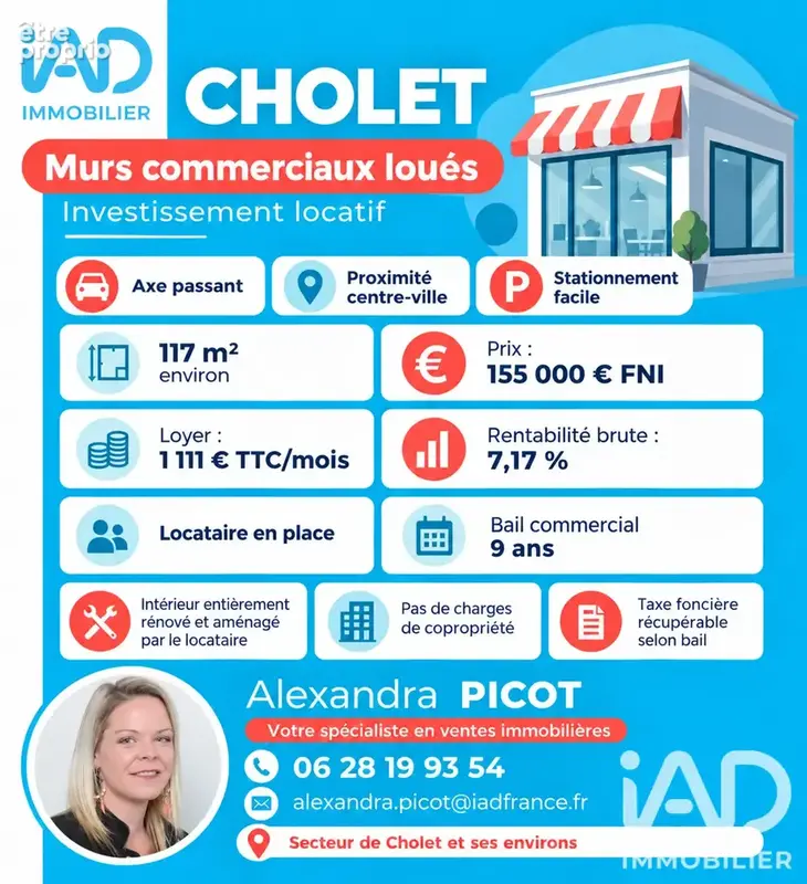 Photo 1 - Commerce à CHOLET
