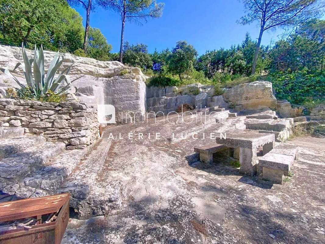 EXCLUSIVITÉ – Propriété à vendre à Saint-Rémy-de-Provence  Ancienne carrière au pied des Alpilles - photo 6