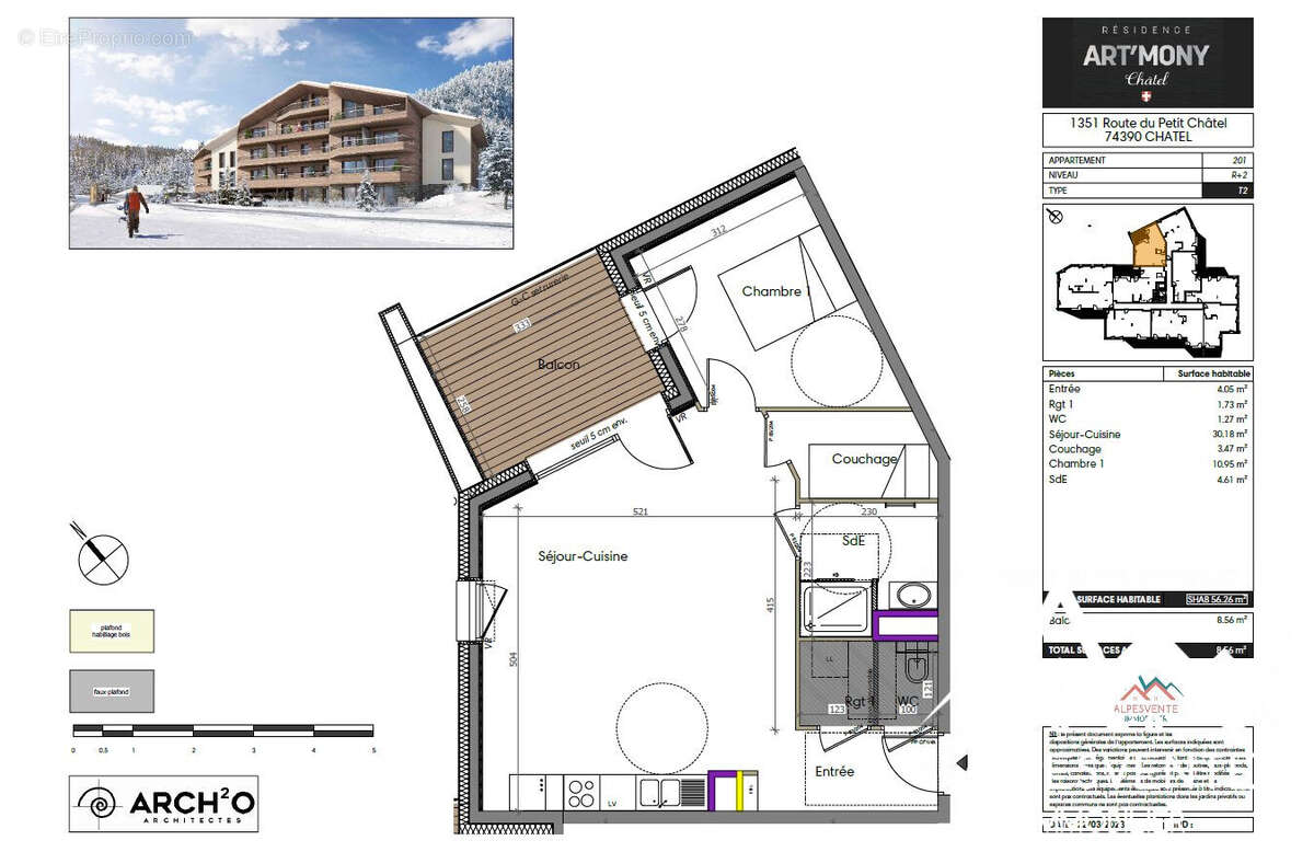 vente-programme-neuf-appartement-standing-chatel-alpesvente - Appartement à CHATEL