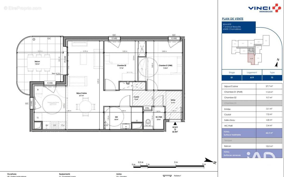 Photo 1 - Appartement à CHAMALIERES
